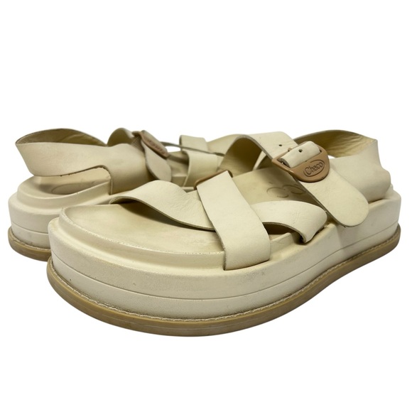 Chaco Shoes - Chaco Cream Women's Sandals